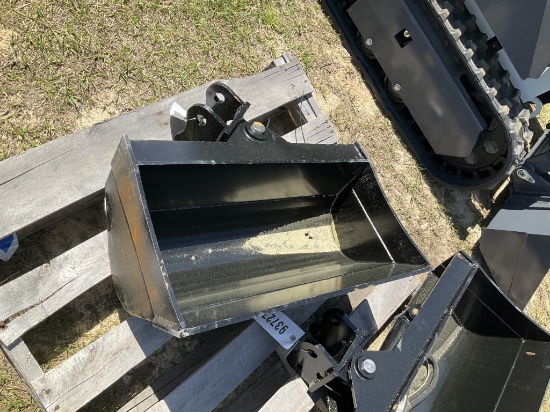 (239)UNUSED MIVA MINI EXCAVATOR 24" TILTING BUCKET