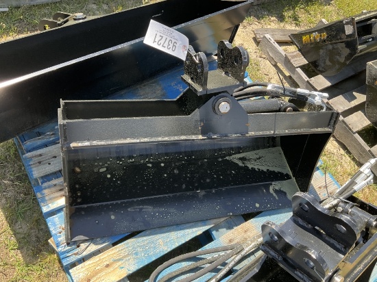 (223)UNUSED MIVA MINI EXCAVATOR 32" TILTING BUCKET