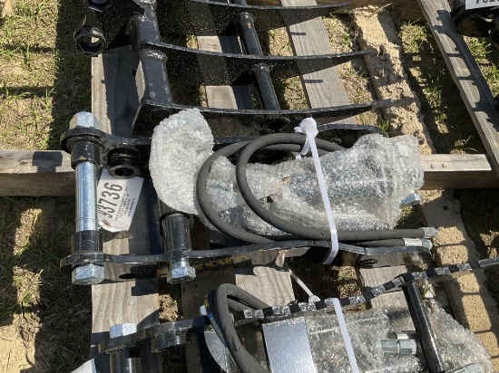 (242)UNUSED MIVA MINI EXCAVATOR HYDRAULIC THUMB