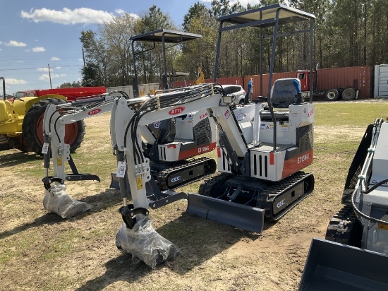 (263)UNUSED BTTL15H-6 MINI EXCAVATOR