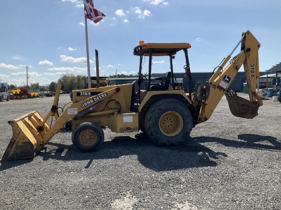 (255)1996 JOHN DEERE 310D BACKHOE