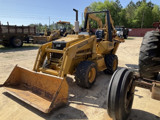 (168)CASE 660 BACKHOE