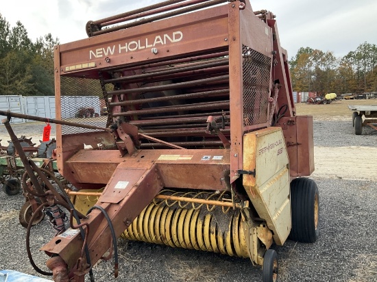 (1207)NEW HOLLAND 851 ROUND BALER(A)