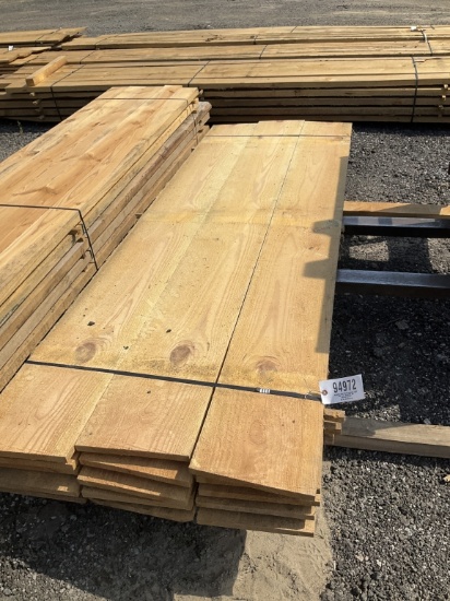(514)15PCS OF 1 X 12 X 8 PINE LUMBER(A)