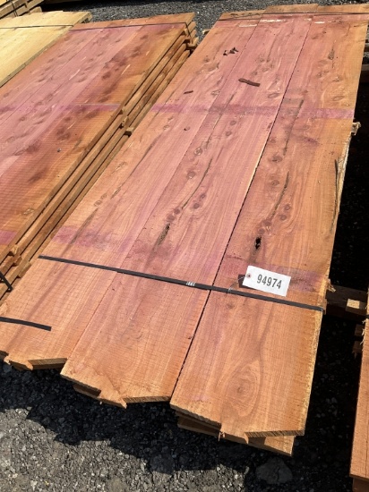 (512)15PCS OF 1 X 12 X 8 CEDAR LUMBER(A)