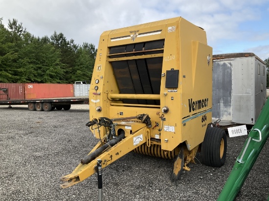 VERMEER 604 SERIES L ROUND BALER(A)