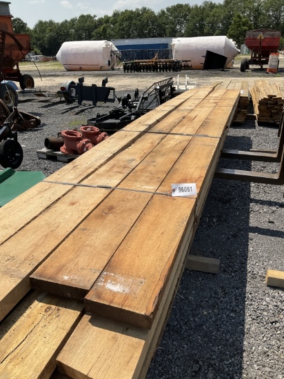 20PCS OF 2 X 8 X 16 HICKORY LUMBER