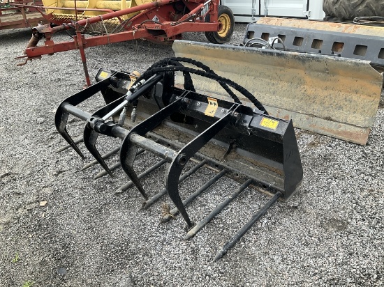 (1176)72" CAT SKID STEER FORK GRAPPLE(A)