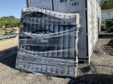 UNUSED 14' BI-PARTING ENTRY GATE - DEER