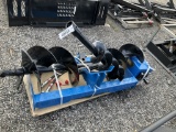 UNUSED GIYI SKID STEER AUGER W/ 3 BITS(A)