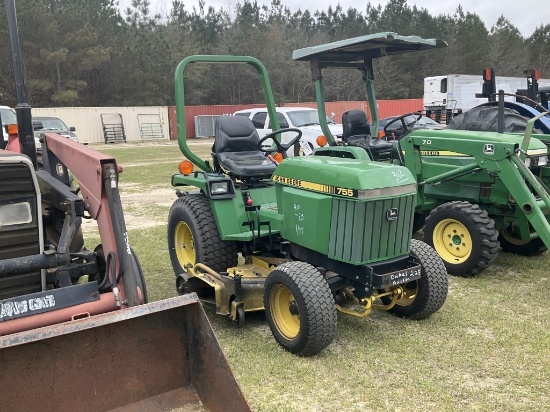 JOHN DEERE 755 W/ BELLY MOWER(A)
