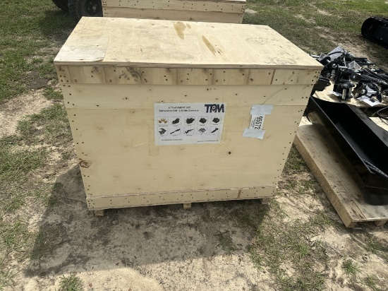 (10)UNUSED TPM MINI EXCAVATOR ATTACHMENTS