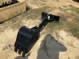 UNUSED GIYI MINI SKID STEER BACKHOE