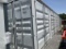 (708)40' HIGH CUBE CONTAINER W/ 4 SIDE DOORS