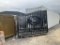 (608)UNUSED 20' WROUGHT IRON ENTRY GATE - DEER