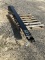 (597)-(A)UNUSED GIYI 10FT FORKLIFT EXTENSIONS