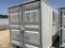 (1193)UNUSED CTTN 12' CONTAINER W/ DOOR & WINDOW
