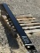 (595)-(A)UNUSED GIYI 10FT FORKLIFT EXTENSIONS
