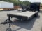 (834)CLAY'S 7 X 20 T.A. EQUIPMENT TRAILER