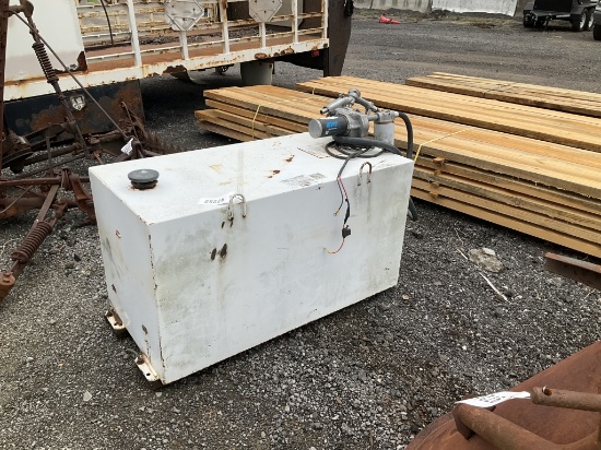 (511)100GAL. TRANSFER TANK WITH PUMP