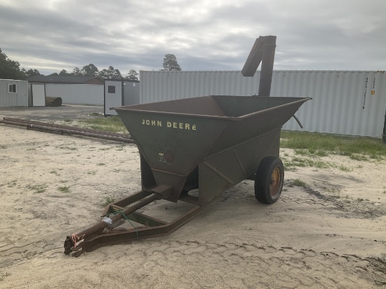 (509)-(A)JOHN DEERE WAGON W/ UNLOADING AUGER