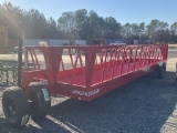 (854)-(A)UNUSED IND. AMERICA 24' FEEDER WAGON 82R