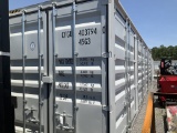 (994)40' HIGH CUBE CONTAINER W/ 4 SIDE DOORS