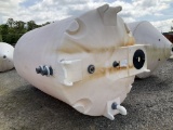 (1127)4,000 GALLON POLY TANK W/ STAND
