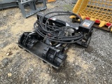 (644)-(A)UNUSED SKID STEER POST/POLE SETTER