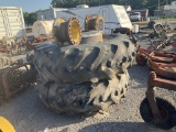 (563)-(A)500/950-32 TRACTOR DUALS W/ SPACERS