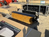 (689)UNUSED GIYI GYSE61 SKID STEER BROOM SWEEPER
