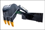 (625)-(A)UNUSED GIYI GY-ZWB SKID STEER BACKHOE
