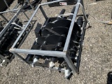 (1067)-(A)UNUSED JCT SKID STEER AUGER W/ 3 BITS