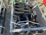 (638)-(A)UNUSED JCT SKID STEER AUGER W/ 3 BITS