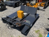 (1027)-(A)UNUSED GIYI SKID STEER BRUSH CUTTER