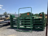 (822)-(A)-(10)12' CORRAL PANELS W/ 4' WALK THRU