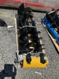 (1036)-(A)UNUSED GIYI SKID STEER AUGER W/ 3 BITS