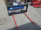 (933)-(A)UNUSED GIYI GY-BF47C SS BALE FORKS