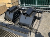 (1156)-(A)UNUSED GIYI SKID STEER WOOD GRAPPLE