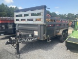 (825)2023 EAST TEXAS 7X16 T.A. DUMP TRAILER