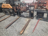 (524)-(A)LANDPRIDE PFL3048 48' SKID STEER FORKS