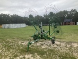 (765)-(A)FRONTIER WR1008 8 WHEEL HAY RAKE