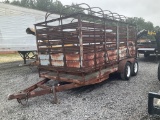(839)16' LIVESTOCK TRAILER - NO TITLE