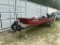(294)1975 DURAHUM 14.5 ALUMINUM BOAT