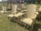 (14)SWIVEL CHAIRS W/ TABLE SETTEE