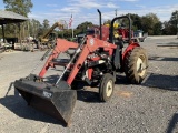 (78)-(A)MASSEY FERGUSON 231S W/ LOADER