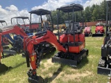(124)-(A)UNUSED AGT QK20R MINI EXCAVATOR