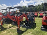 (123)-(A)UNUSED AGT MX15RX MINI EXCAVATOR