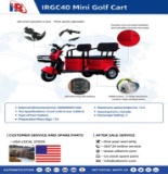 (54)UNUSED IRGC40 ELECTRIC SCOOTER-UNASSEMBLED