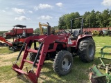 (239)-(A)MAHINDRA 4530 W/ LOADER - 4WD